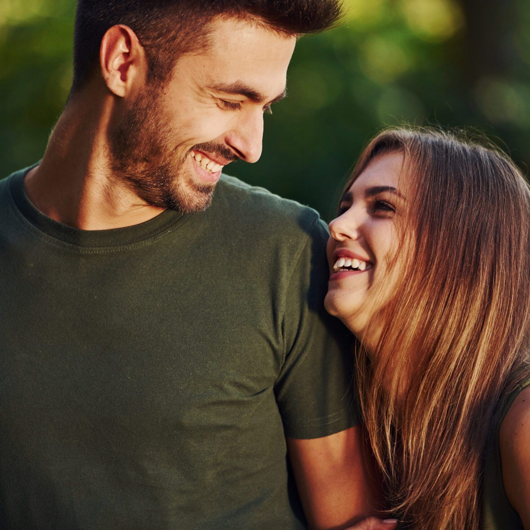 Beautiful young couple